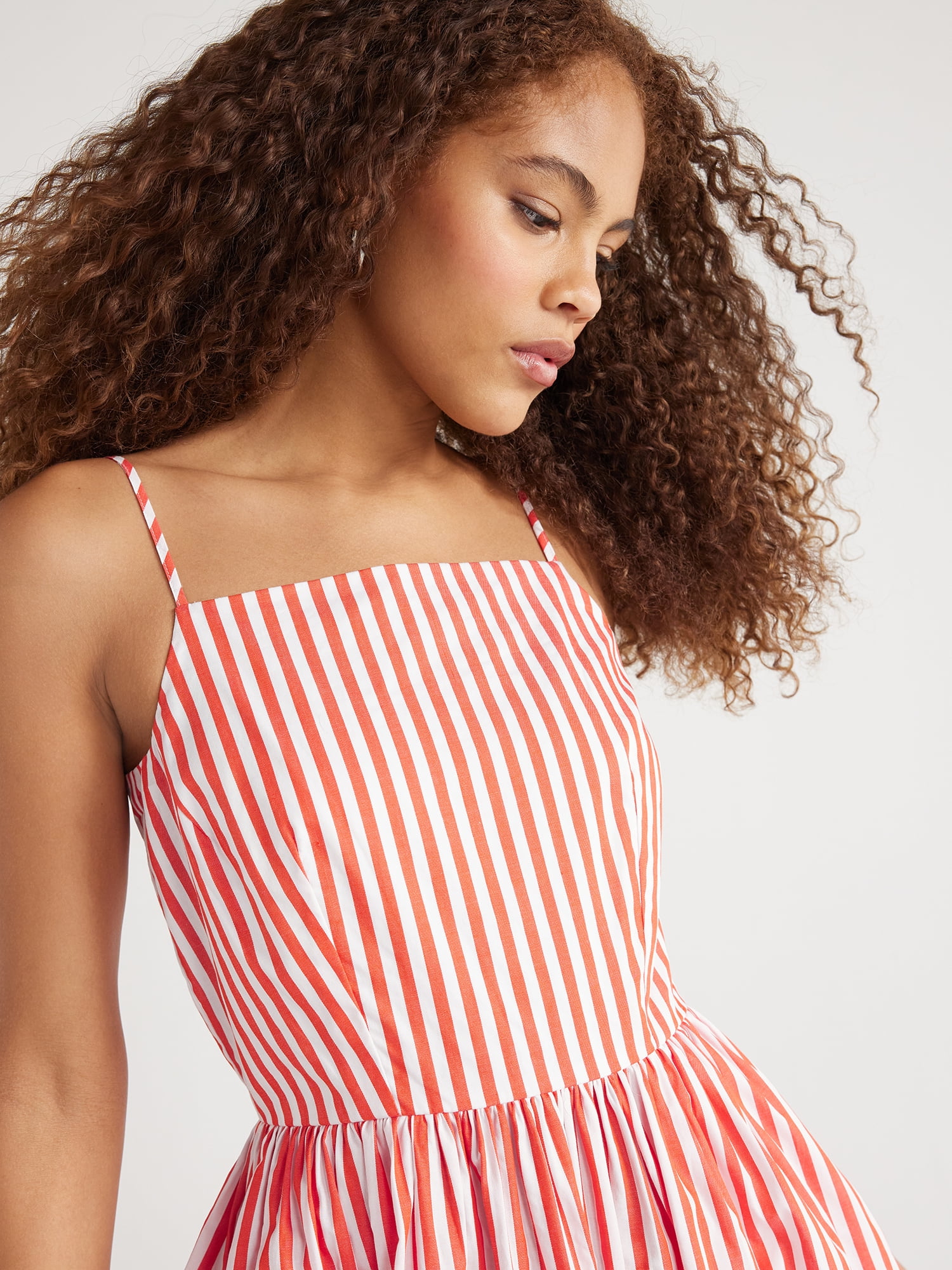 AMERI NEEDLE CHECK DRESS 　Mサイズ Ameri（アメリ）の「NEEDLE CHECK DRESS（ワンピース）」 - WEAR