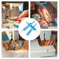 thumbnail image 3 of YSNOOWE Sewing Machine Threading Tool 3Pcs Blue Plastic and Metal for Elderly People, 3 of 8