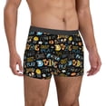 thumbnail image 4 of Salouo Basketball Print Men's Boxer Briefs,Breathable Underwear Elastic Waistband Briefs for Men -X-Large, 4 of 8