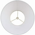 thumbnail image 2 of MAYSYDES Hardback Empire Transitional Spider Lamp Shade, Pleated Off-White,, 2 of 5