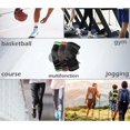 thumbnail image 5 of piezas de rodilleras deportivas Rodilleras para exteriores Rodilleras para proteger las rodillas, adecuadas para deportes como baloncesto, correr, tenis, ciclismo, etc. Naranja Talla M, 5 of 5