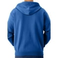 thumbnail image 5 of Men's and Big Men's Fleece Full Zip Hooded Jacket, Up to Size 3XL, 5 of 5