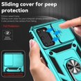 thumbnail image 4 of for Samsung Galaxy S20 Plus Case with Camera Lens Cover HD Screen Protector, Military-Grade Drop Tested Magnetic Ring Holder Kickstand Protective Phone Case for Samsung Galaxy S20+ Plus 5G (Mint), 4 of 17