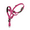 Pink, variant on Zevey Dog Headcollar With Leash And Safety Strap Stops Heavy Pulling On The Leash Padded Reflective Head Halter For Small Medium Large Dogs Adjustable Head Harness For Training And Walking (L, Black)