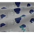 thumbnail image 5 of oneOone Cotton Jersey Light Gray Fabric Abstracts Sewing Craft Projects Fabric Prints By Yard 58 Inch Wide, 5 of 5