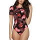 thumbnail image 1 of Fotbe Ladybugs and Red Hearts Body de Mujer con Cuello Redondo y Mangas Cortas, Sin Mangas Ajustado, Suave, Cómodo y Básico-Medium, 1 of 7