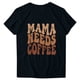 thumbnail image 1 of Camiseta de Cuello Redondo Impresa Del Día de la Madre para las Mujeres, Camiseta Casual de Manga Corta para la Primavera Y el Verano, 1 of 3