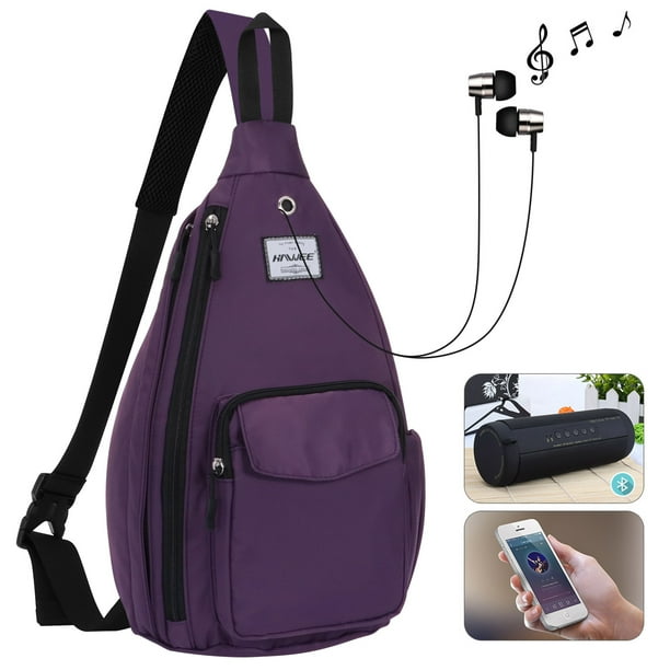 HAWEE Anti Theft Backpack Purse for Women Purple Travel  display picture 1
