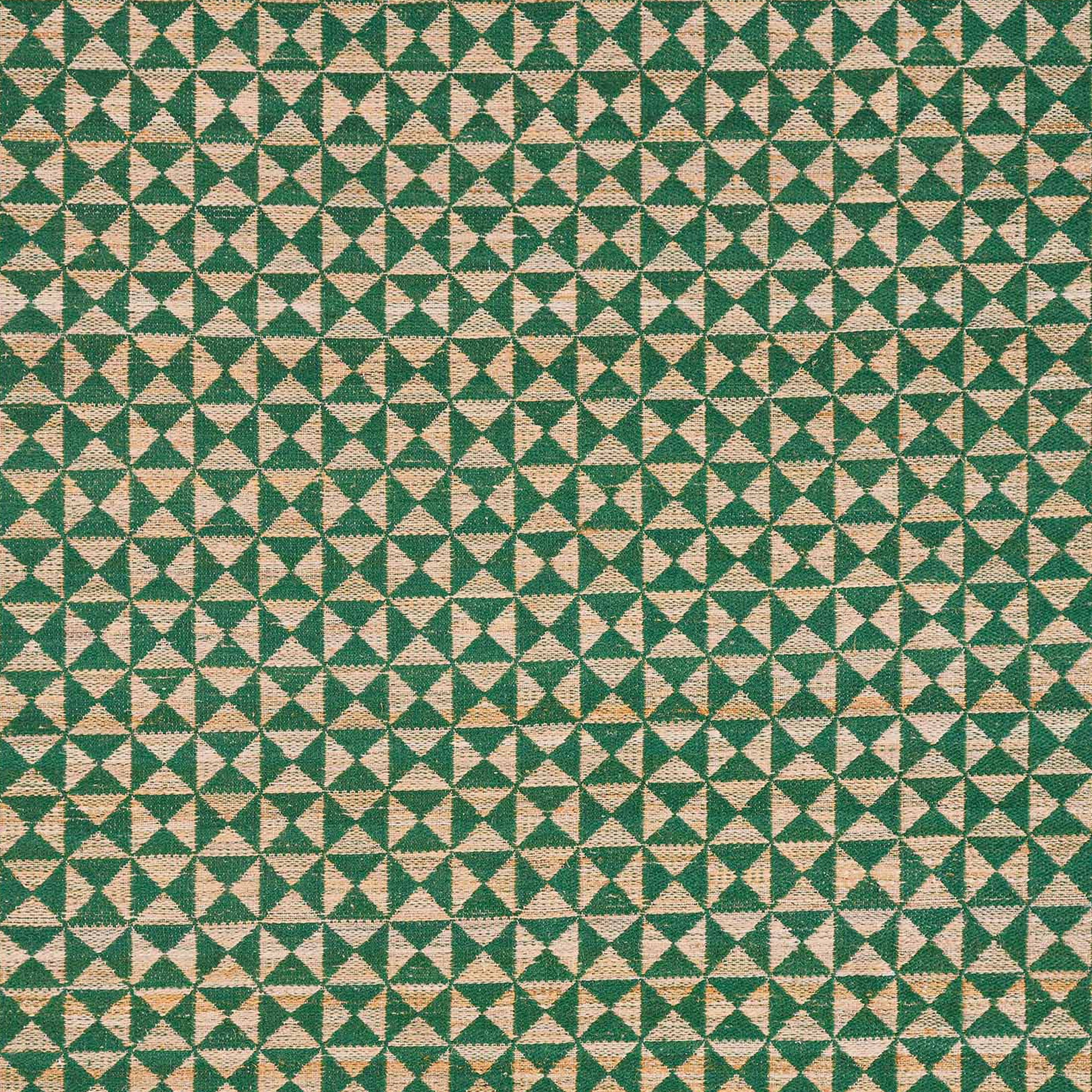 Beautiful Thyme Green Jute Geometric Indoor Area Rug by Drew Barrymore, 8' x 10'