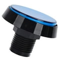 thumbnail image 1 of 60mm Big Round Flat Button LED Light 3 Foot Switch Crane Machine Game Console for  Gaming, 1 of 7