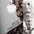 thumbnail image 2 of 3x5 Rug, Japanese Door Mat, Japan Samurai Rug, Gothic Warrior Rugs for Entryway, Washable & Non Slip & Soft Low Pile Small Carpet, Indoor Doormat, Japanese Home Decor & Gifts, 2 of 7