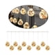 thumbnail image 5 of 10Pcs Christmas LED USB Waterproof Twinkle Fairy Lights Hanging String Lamps for Bedroom home and indoor e outdoor Wedding Garden Decoration Muñeco de nieve blanco cálido, 5 of 8