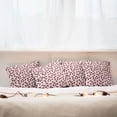 thumbnail image 7 of Ambesonne Chocolate Throw Pillow Cover 4 Pack, Strawberry Popsicles Art, 18", White Pink Ruby, 7 of 7