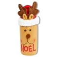 thumbnail image 2 of Cateissary Funda decorativa para botellas de vino de Feliz Navidad, soporte para champán de Navidad, bolsa, arte artesanal, de cena, decoración Kits de decoración para fiestas No.02, 2 of 6