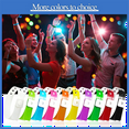 thumbnail image 4 of 300 Pcs Neon Plastic Wristbands Vinyl Wristband Colorful Wristbands Plastic Bracelet Bracelets,Multicolor, 4 of 6