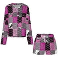 thumbnail image 4 of Hello Kitty Women Pajamas Set Loungewear Sleepwear 2 Piece PJ Sets, 4 of 7