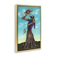 thumbnail image 3 of Stupell Industries Growth Family Portrait Gold Framed Floater Canvas Wall Art design by Manasseh Johnson Sr, 25 x 17, 3 of 9