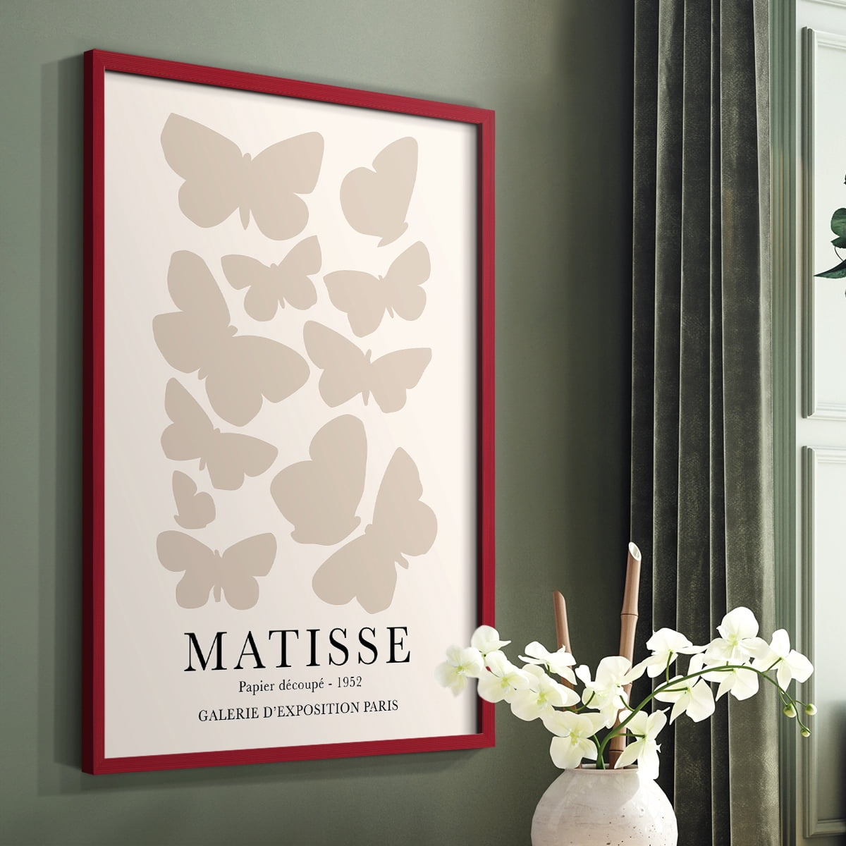 Matisse CCXII in Solid Wood 11 x 14 Framed Print