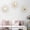 Triangle Burst Gold, variant on 3 Pack Triangle Burst Gold Crystal Sunburst Wall Mirror Decor Home Art