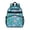 Dinosaur and Speech, variant on Dinosaur and Skeleton Bright Blue Backpack for School, Cute School Bag with Adjustable Shoulder Straps and Padded Back, 15.25"x11.5"x5.25"