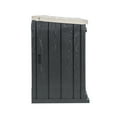 thumbnail image 2 of Toomax Stora Way All Weather 4.25' x 2.5' Storage Shed, Anthracite/Taupe Gray, 2 of 10