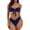 Blue, variant on adviicd Women's High Waisted Bikini Sets Two Piece Swimsuit Sexy Bathing Suits (Red,XS)