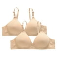 thumbnail image 1 of Plebaso Bras for Women Wireless Push up Bralettes Full Coverage Padded Womens Everyday Bras Multipacks, 1 of 3