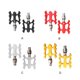 thumbnail image 4 of Eigraketly Pedales de bicicleta Accesorios para bicicletas profesionales Liberación rápida Plegable Aleación de aluminio Ciclismo Pedal Reemplazo Negro Ciclismo Dorado Eigraketly OD024280-04, 4 of 6