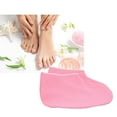 thumbnail image 5 of Guantes de parafina Guantes y botas de tela de rizo Guantes de cera de parafina para pies Accesorios de spa hidratantes para el cuidado de las manosRosa, 5 of 5
