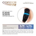 thumbnail image 3 of Funda de compresión Cobre Fit ICE Elbow S/M negra unisex, 3 of 4