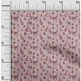 thumbnail image 2 of oneOone Georgette Viscose Dusty Pink Fabric Autumn Sewing Craft Projects Fabric Prints By Yard 42 Inch Wide, 2 of 4