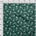 thumbnail image 3 of oneOone Viscose Chiffon Green Fabric Asian Japanese Koi Fish Craft Projects Decor Fabric Printed by The Yard 42 Inch Wide, 3 of 4