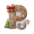 thumbnail image 2 of Adornos Navideños Colgantes con 26 Letras para Árbol de Navidad, Adornos Navideños Personalizados para Hacer Tú Mismo, Decoración Navideña, Decoración Colgante para Árbol de Navidad., 2 of 6
