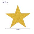 thumbnail image 2 of Recortes de Papel Estrella Unique Bargains Confeti Adornos para Cumpleaños Fiesta Aula Boda 5.9 Pulgadas (Oro Plata Rosa Oro) 50 uds, 2 of 5