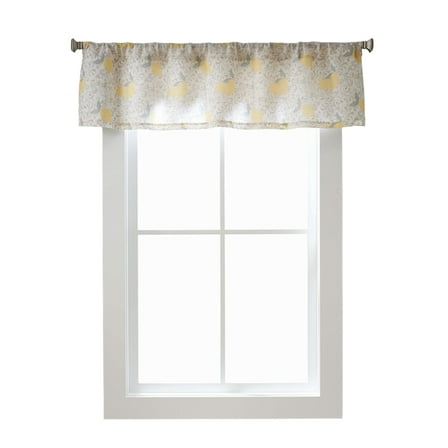 Better Homes & Gardens Valance, Lemon Party - 60 in. x 14 in.