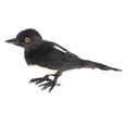 thumbnail image 1 of Juguete de urraca de emución para niños, de modelo sintética, colección de animales de aves, hogar CUTICAT Estatua realista de la urraca, 1 of 8