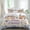 Yellow, variant on Easter Set of 4 Bedding Quilt Covers, Tulip Flowers Spring Easter Egg Bunny Butterfly Beige 4-Piece Bed Sheet Set with Extra Soft Bed Sheets Quilt Cover Pillowcase, Full