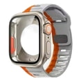 thumbnail image 1 of Correa de Silicona Deportiva con Case 360 de Vidrio Templado para Apple Watch, 1 of 5