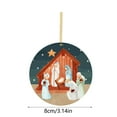 Chailin Acrylic Retro Decorative Pendant Holiday Pendant Indoor And