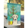 thumbnail image 2 of Carolines Treasures BB1594CHF Christmas Tree And Yellow Labrador Flag Canvas House Size, 2 of 4