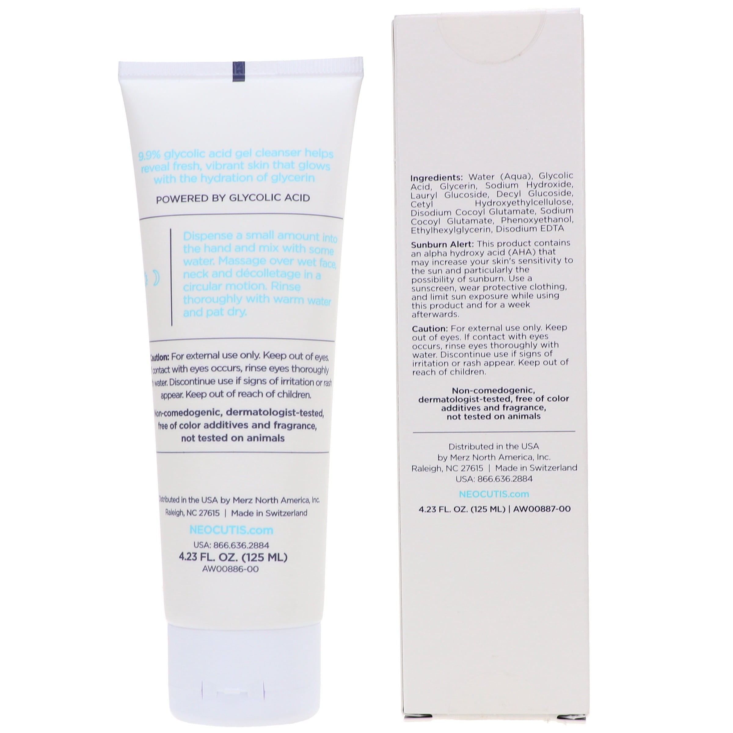 Neocutis Neo Cleanse Exfoliating Skin Cleanser 4.23 oz