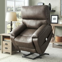 Better Homes & Gardens Elton Upholstery Deluxe Lift Recliner with Heat and Massage