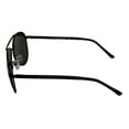 thumbnail image 2 of Timberland Black Mens Metal Aviator Smoke Polarized Sunglass TB7264. 2R, 2 of 6