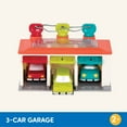 thumbnail image 5 of Battat 3-Car Garage Toy Playset with Keys Vehicle Playsets 6.38in, Toddler and Preschool and Toys, 5 of 8