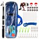 thumbnail image 1 of Accesorios de pesca Kit de carrete giratorio combinado con caña de pescar telescópica de carbono Bolsa Señuelos Línea Accesorios de pesca Aparejos Conjunto de carrete giratorio combinado Bolsa de pesc, 1 of 4