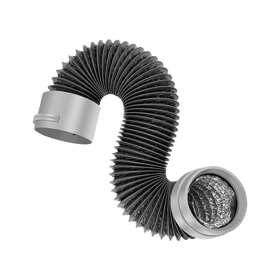 Adaptable Dryer Vent Hose Connector Kit 5 Feet for Tight Spaces Use