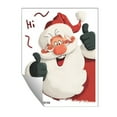 thumbnail image 2 of Santa Claus Window Clings,Christmas Window Clings Decorations,Christmas Santa Claus Window Cling Stickers for Glass, Xmas Decals Decorations Holiday Snowflake Santa Claus Reindeer Decals for Party, 2 of 7