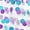 Purple Blue, variant on Dalrosia Circle Dot Garland Polka Dots Paper Hanging Streamer Bunting Banner Backdrop Decorations for Sea Festival/Baby Shower/Birthday/Wedding/Kid's Room Decor, Pack of 4, 52 Feet in Total