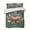 Green, variant on Quilts Twin XL Size, William Morris Plant Floral Soft Comforter Bedding Set for Bed, Retro Lotus Flower Leaves Lightweight Quilted Bedspread with Pillow Cover(2 Pieces) for All Season, 68x98 Inch