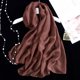 thumbnail image 1 of Foulard de mujer degradado de Color sólido de gasa Georgette bufanda Bandana elegante Mantón largo Hijab protección solar de verano, 1 of 5